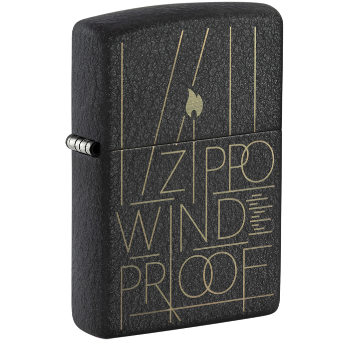 66001 Line Art Zippo Design