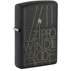 66001 Line Art Zippo Design