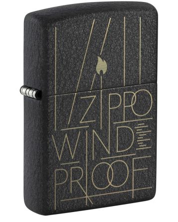 66001 Line Art Zippo Design