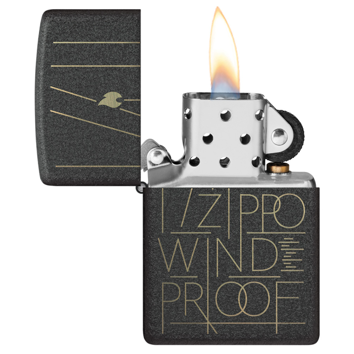 66001 Line Art Zippo Design