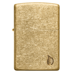 23008 Armor® Tumbled Brass Flame Design