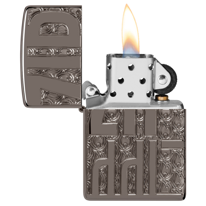 25665 Reverse Carve Zippo Design