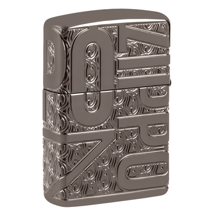 25665 Reverse Carve Zippo Design