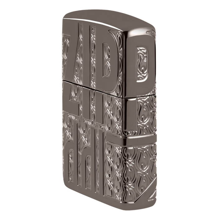 25665 Reverse Carve Zippo Design