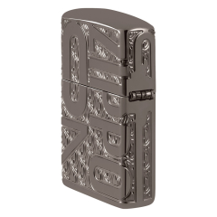 25665 Reverse Carve Zippo Design