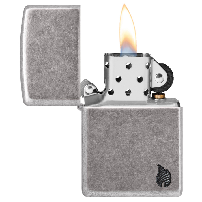 27010 Armor® Antique Silver Flame Design