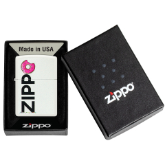 66017 Frosted Zippo Design