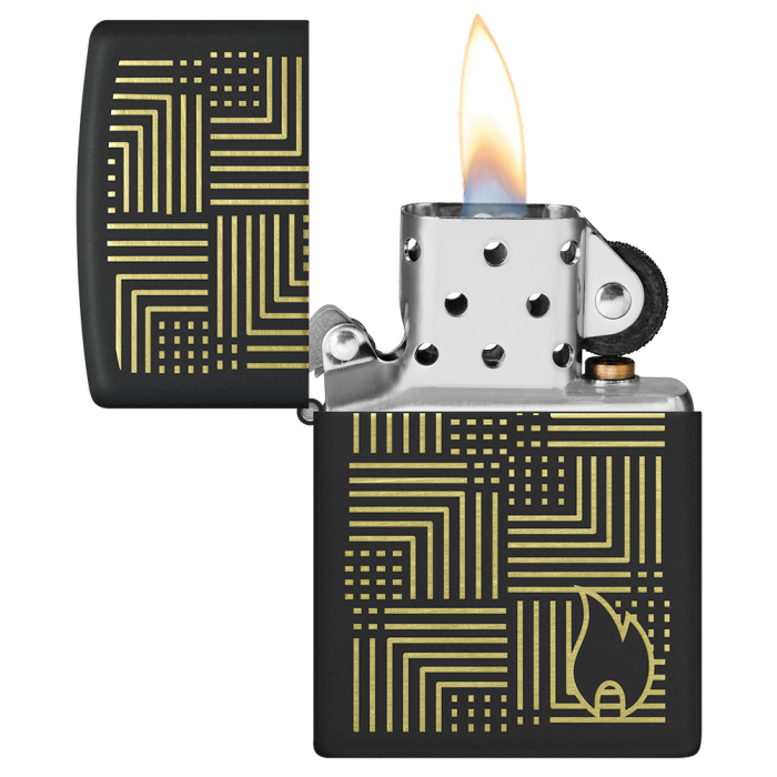 66020 Zippo Reflection Design