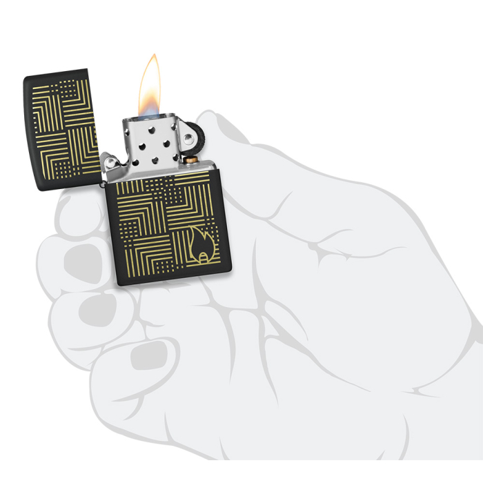 66020 Zippo Reflection Design