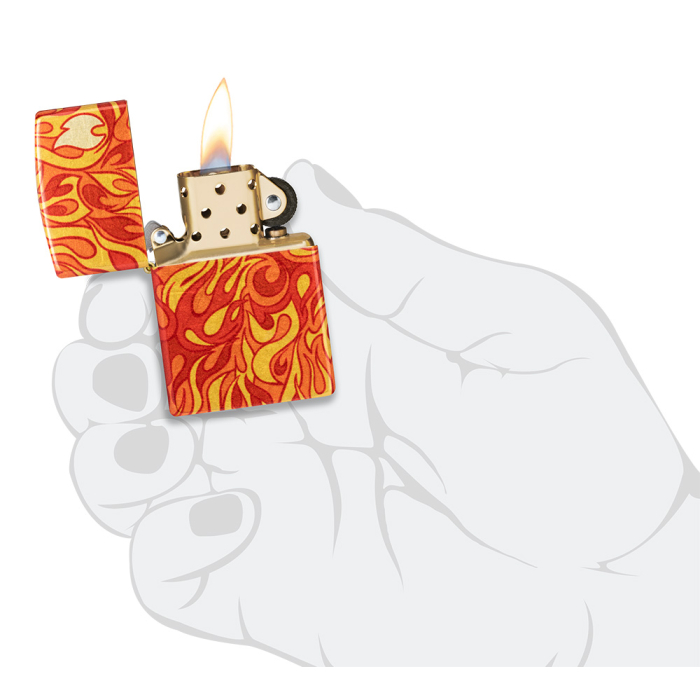 66062 Fire Zippo Design