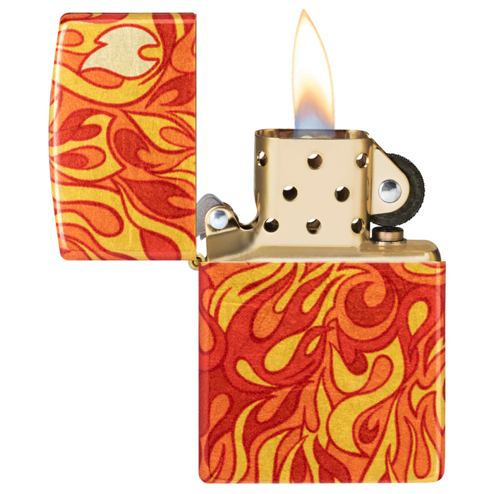 66062 Fire Zippo Design