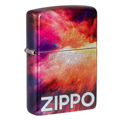 66063 Tie Dye Zippo Design