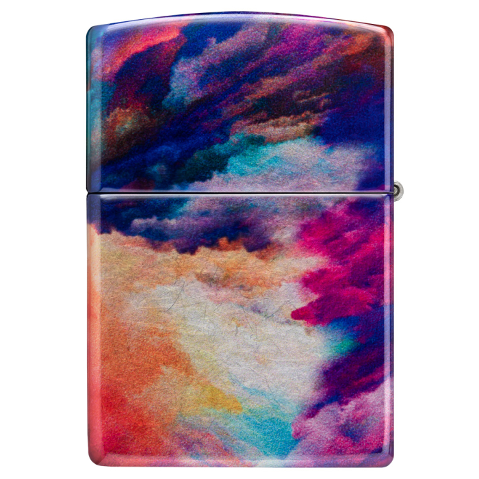 66063 Tie Dye Zippo Design