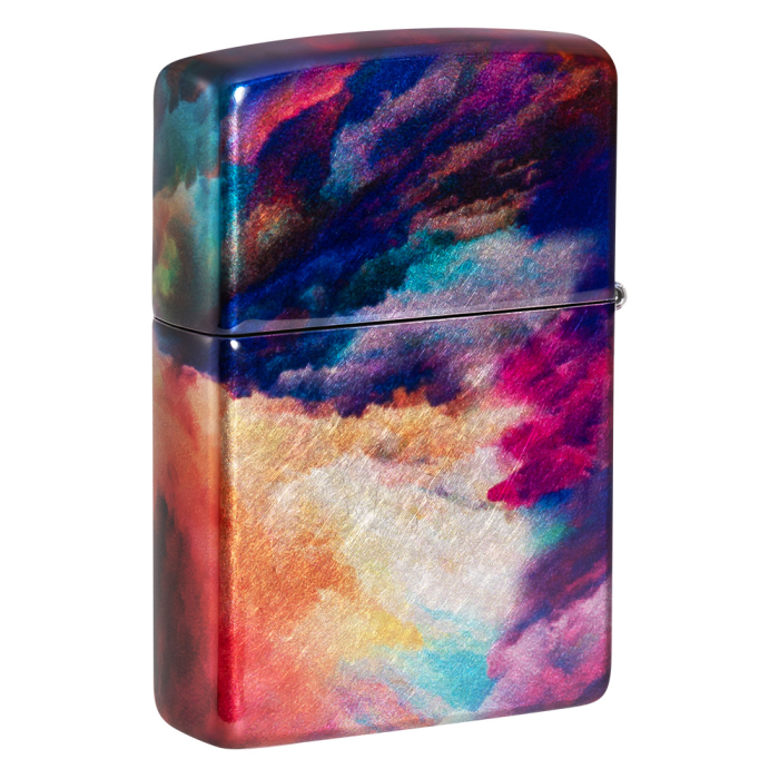 66063 Tie Dye Zippo Design