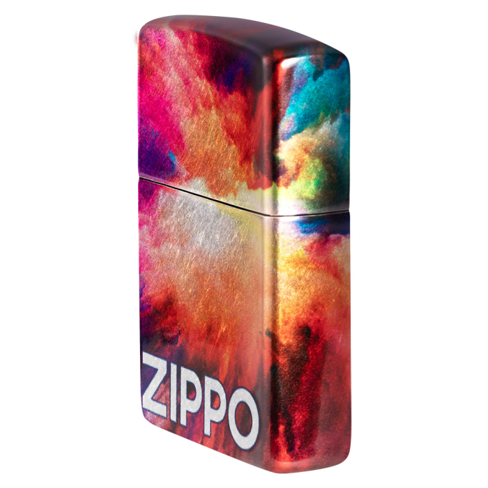 66063 Tie Dye Zippo Design